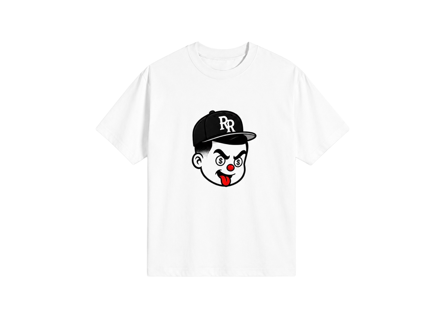 RISK TO BE RICH WHITE TEE